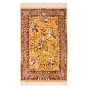 A 1meter Hand Woven Carpet in Qom